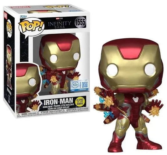 FUNKO POP Marvel: Infinity saga - 1555 Iron Man With Beams (Exclusive) 9 cm (Pop!)