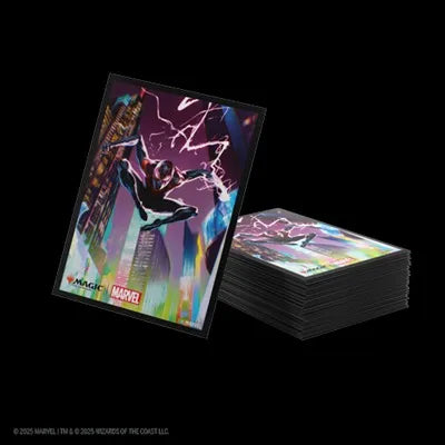 Magic The Gathering Spider-Man Premium Art Sleeves - Miles Morales