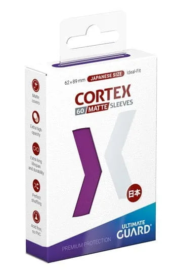 Ultimate Guard Cortex Sleeves Matte Japanese Size (60) - Purple