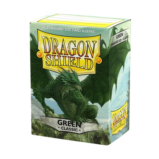 AT-10004 Dragon Shield - 100 BUSTINE STANDARD - Classic Green