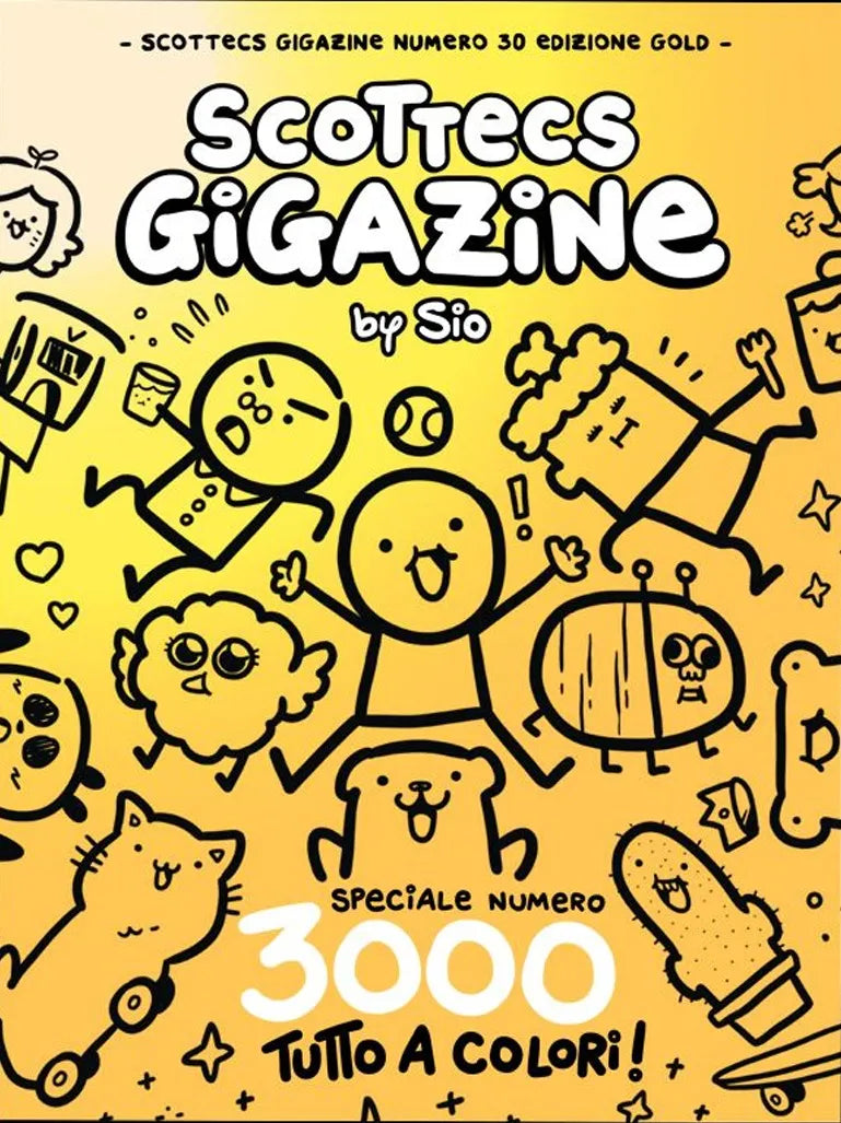 Scottecs Gigazine 30 - Variant Oro Limitata - Gigaciao