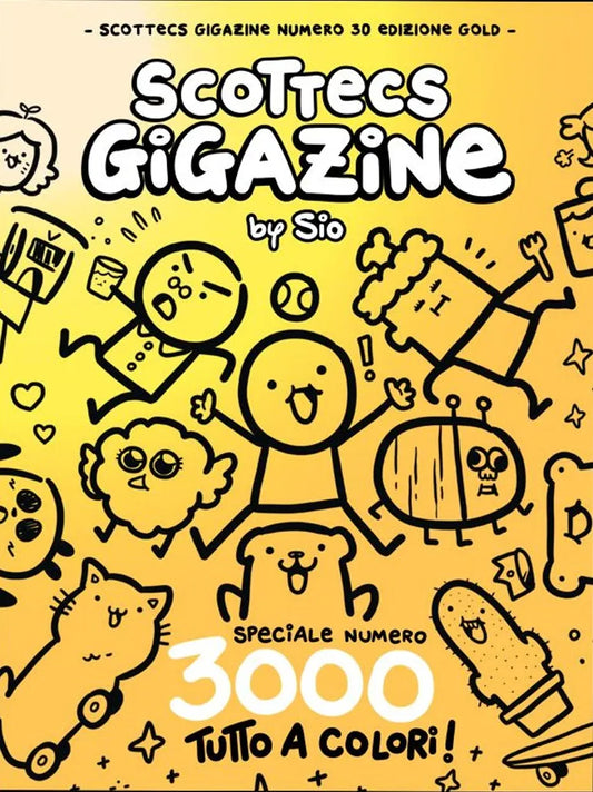 Scottecs Gigazine 30 - Variant Oro Limitata - Gigaciao
