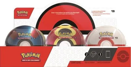 Pokemon Tin Poke Ball Ottobre 2025 assortito (IT)
