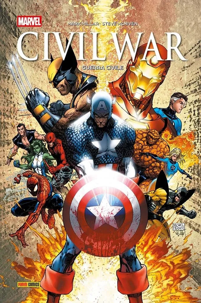 Civil War - Guerra Civile - Marvel Pocket - Panini Comics