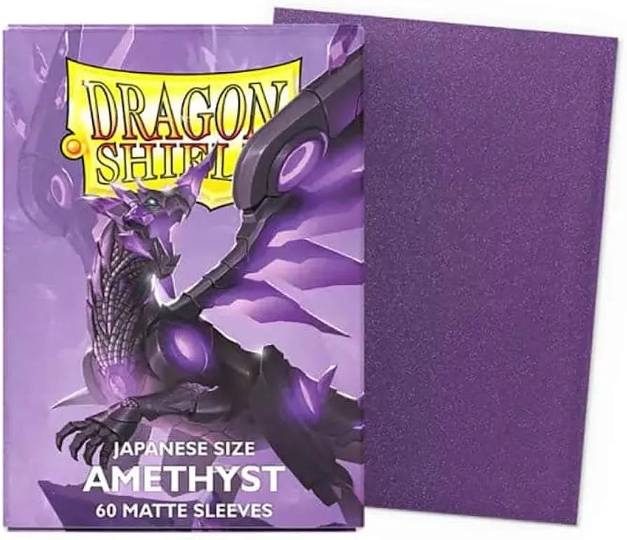 Dragon Shield - Matte Sleeves - Amethyst 60 Sleeves - Japanese