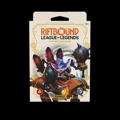 LoL Riftbound: Spiritforged- Champion Deck: Rumble