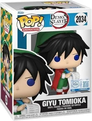 FUNKO POP Animation: Demon Slayer - 2034 Giyu Tomioka (Exclusive) 9cm