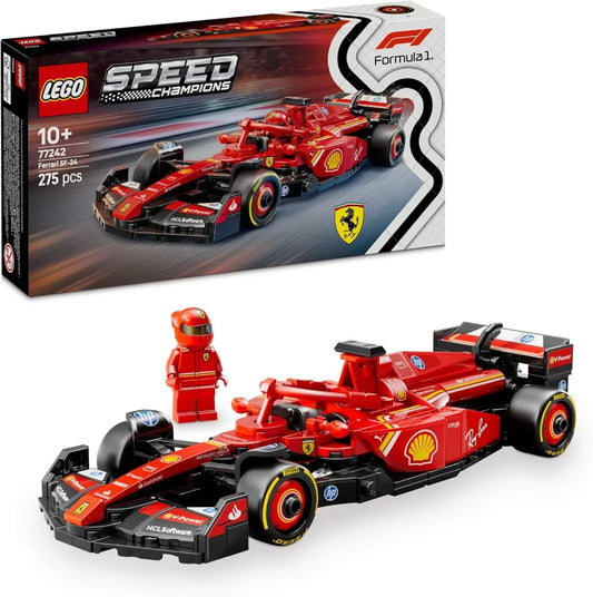 LEGO 77242 Speed Champions - Auto da corsa F1 Ferrari SF-24