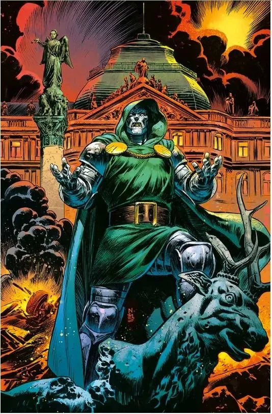 Un Mondo Sotto Destino 8 - Panini Doomination Variant Cover di Nick Klein