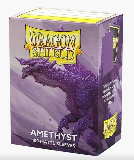AT-11060 Dragon Shield Bustine Protettive Standard - Matte Amethyst (100 bustine)