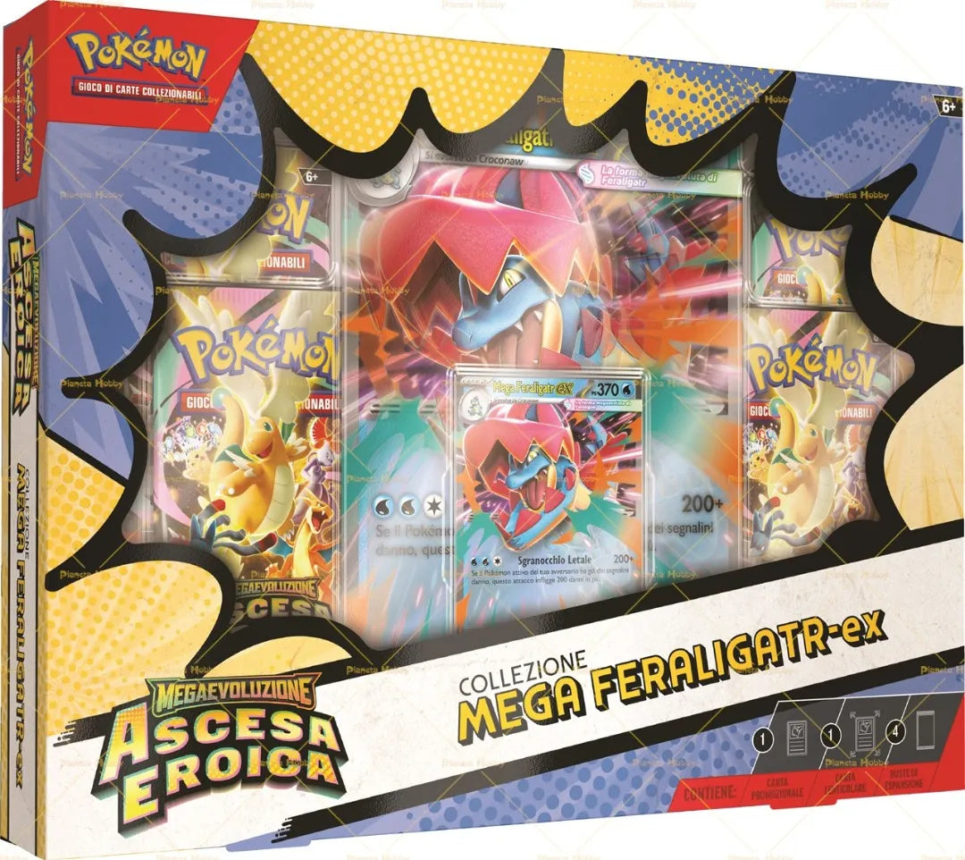 Megaevoluzione: Ascesa Eroica - Collezione Mega Feraligatr ex ITA
