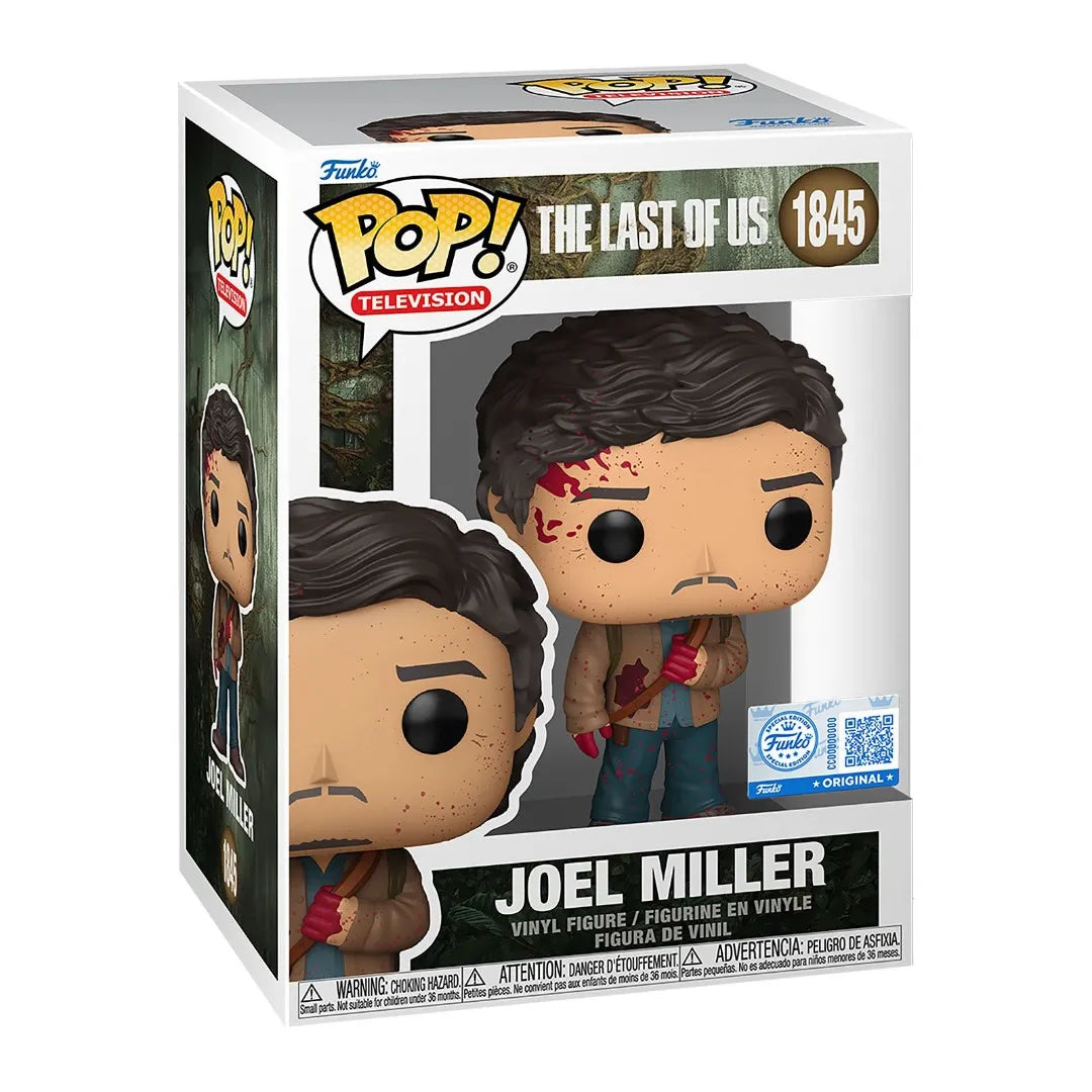 FUNKO POP Television: The Last Of Us - 1845 Joel Miller (Bloody) (Exclusive) 9cm