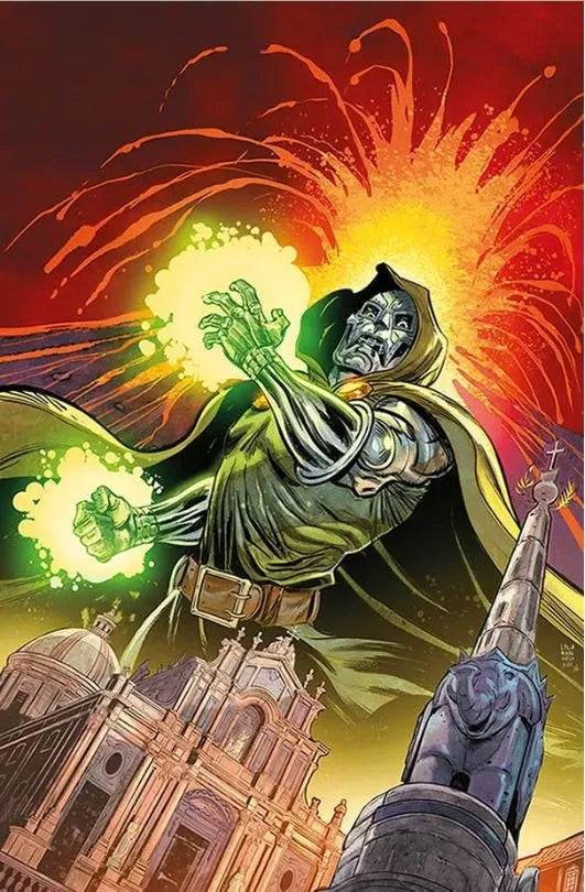 Un Mondo Sotto Destino 9 - Panini Doomination Variant Cover di Lelio Bonaccorso