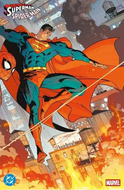 Superman / Spider-Man 1 - Variant Jorge Jimenez - DC Best Seller Nuova Serie 54 - Panini Comics
