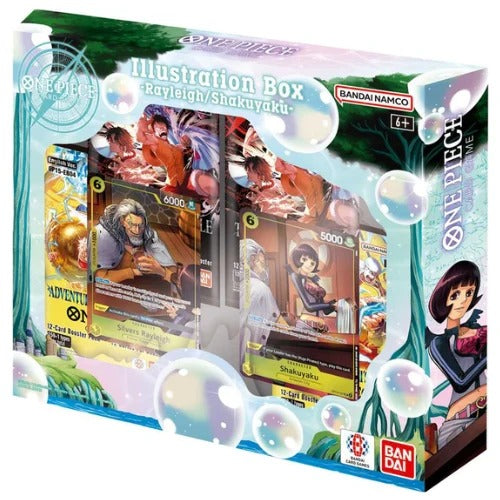 One Piece Card Game Illustration Box Rayleigh/Shakuyaku IB07 inglese