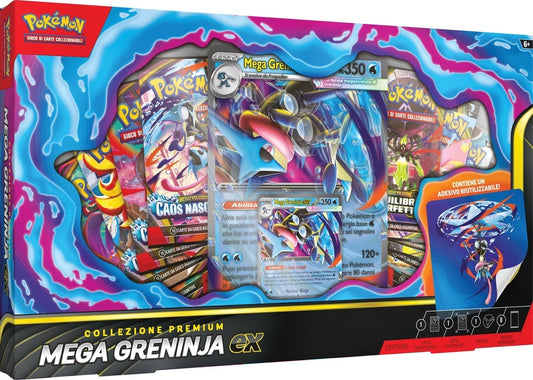 Pokemon Collezione Premium Mega Greninja EX Italiano