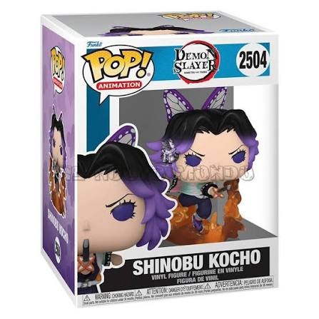 Demon Slayer: Kimetsu no Yaiba - The Movie Funko POP! Premium Vinyl Figure Shinobu 9 cm #2504 - Funko POP!