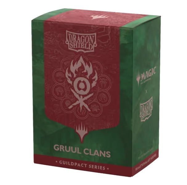 Bustine Standard - Matte Dual - “Gruul Clans - Guildpack Series”