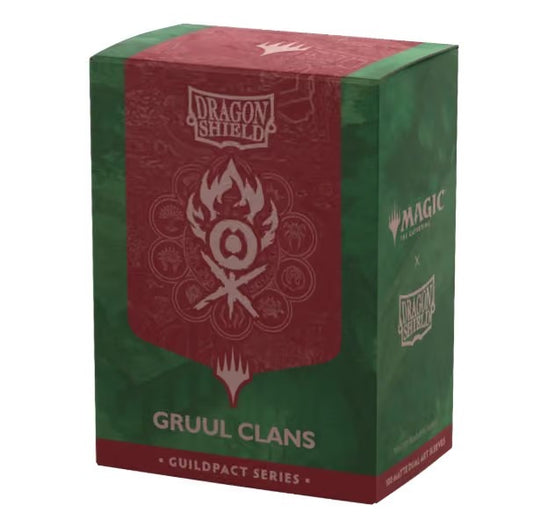 Bustine Standard - Matte Dual - “Gruul Clans - Guildpack Series”