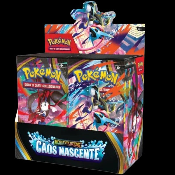 Pokemon Megaevoluzione: Caos Nascente - Display da 36 Buste Italiano