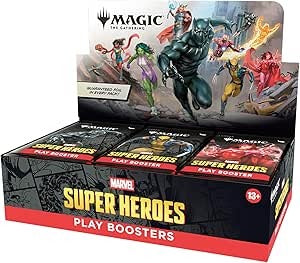 MTG - Marvel Superheroes Play Booster Display ENG