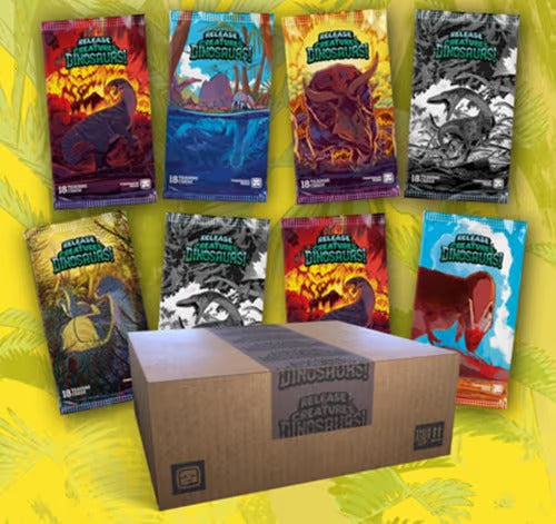 Release the Creatures: Dinosaurs! - Box 8 Buste - Italiano
