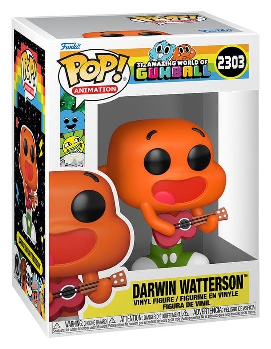 Funko Pop - The Amazing World of Gumball POP! Animation Vinyl Figure Darwin 9 cm