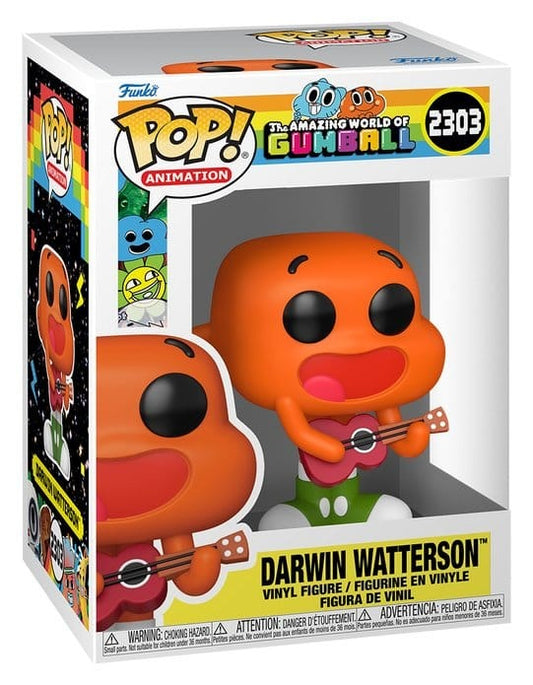 Funko Pop - The Amazing World of Gumball POP! Animation Vinyl Figure Darwin 9 cm