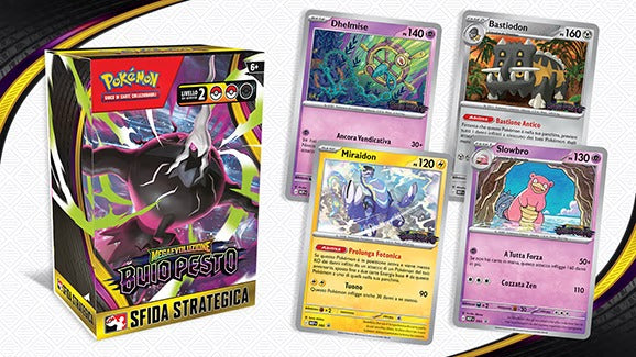 Pokemon Mega Evoluzione Buio Pesto kit sfida strategica ITA