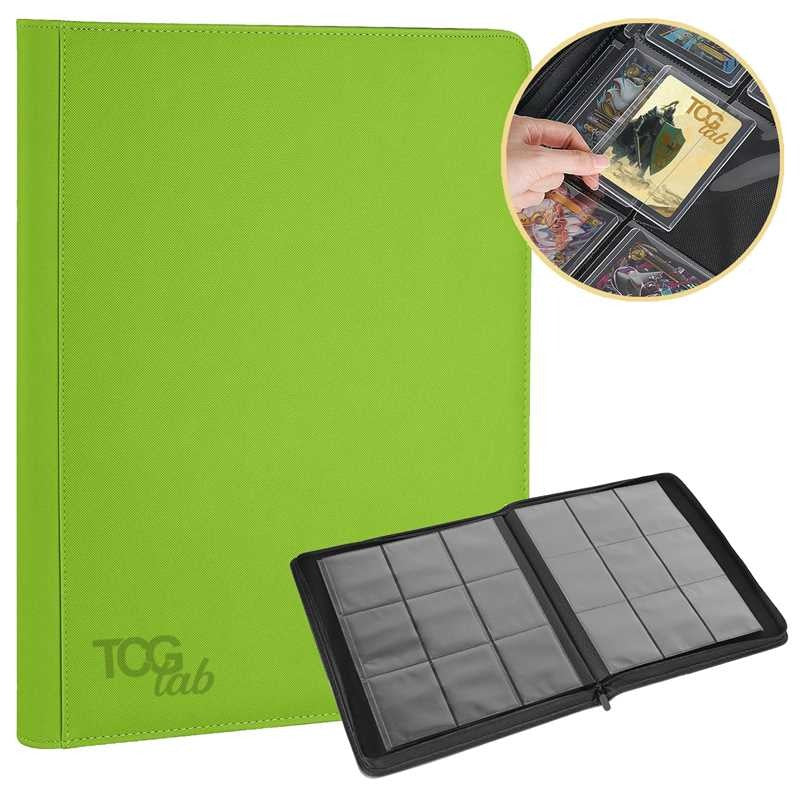 TcgLab Album per Toploader a 9 Tasche (252 toploader) - Green