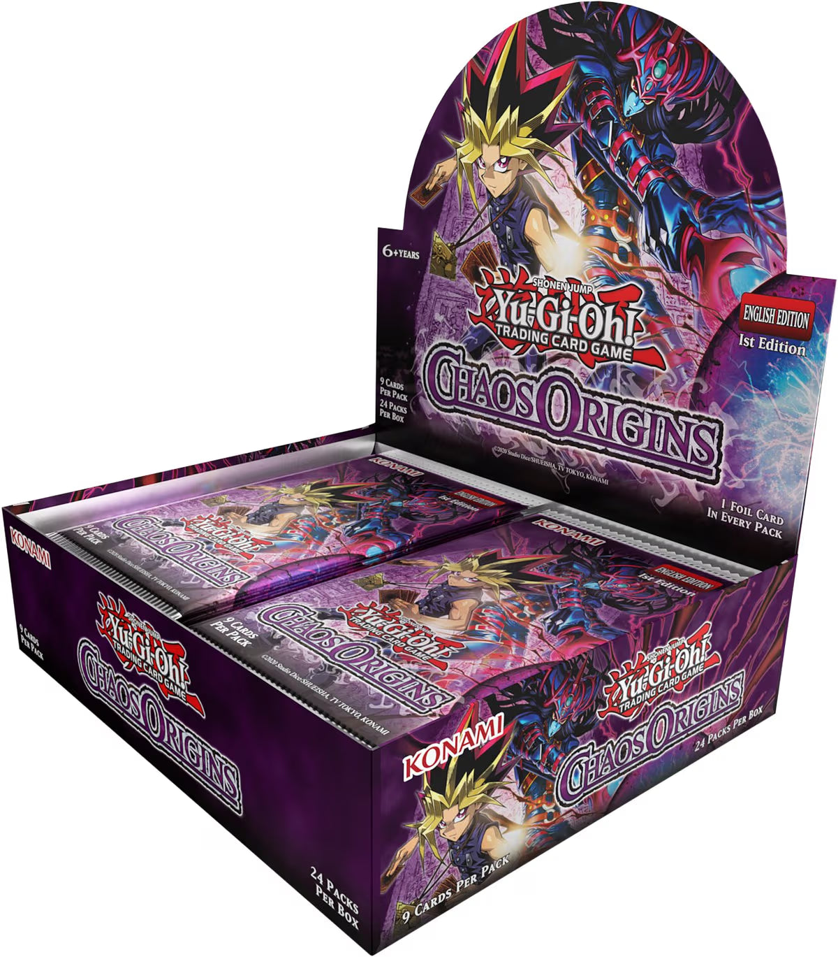 Yu-Gi-Oh! - Chaos Origins - Origini del Caos - Display 24 Buste - 1a Edizione ENG