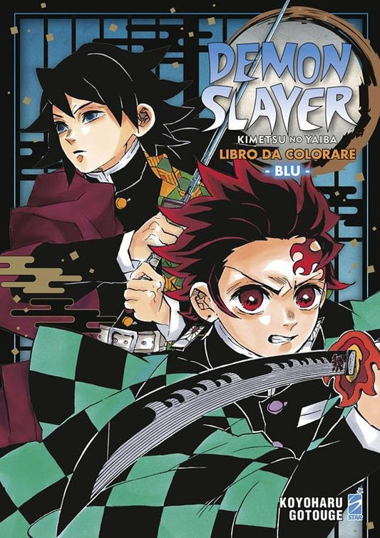 Demon Slayer - Libro Da Colorare - Blu 2