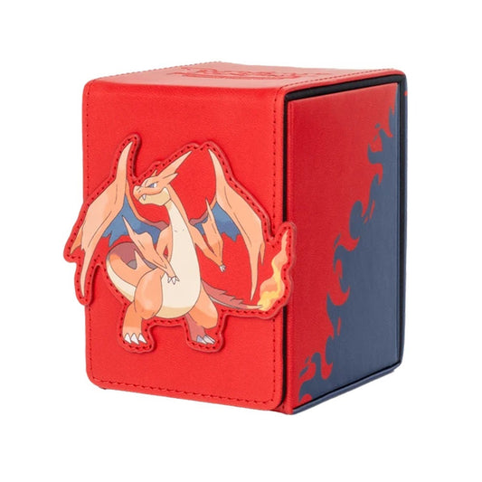 Ultra Pro - Pokemon - Alcove Flip Deck Box - Mega Charizard Y