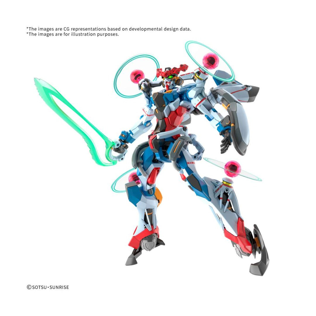 Bandai High Grade HGGQ 1/144 Mobile Suit Gundam gMS-Ω GQuuuuuuX Endymion Unit Awakened