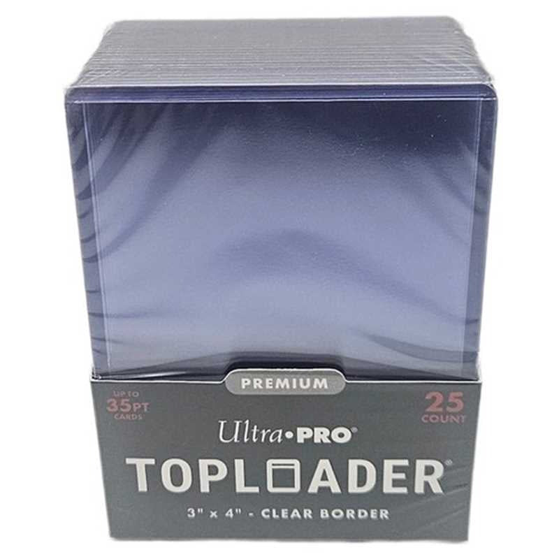 Ultra Pro Toploader Bordo Trasparente Premium