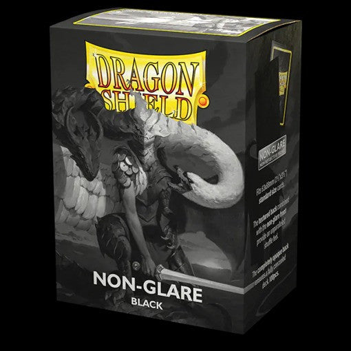 Dragon Shield Matte Non glare - Black V2 (100 Sleeves)
