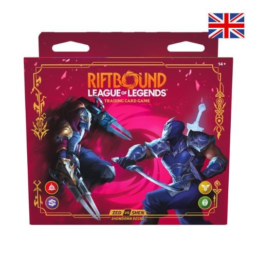 Riftbound League of Legends TCG  Vendetta - Showdown Decks  Zed vs Shen  ENG