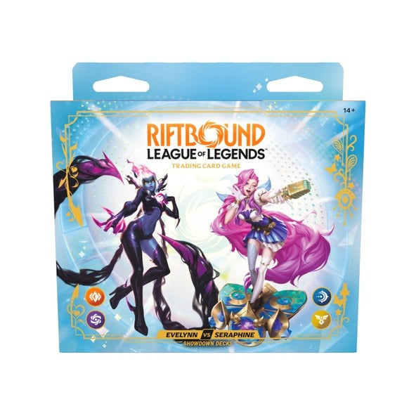 LoL Riftbound: Radiance Showdown Deck Display