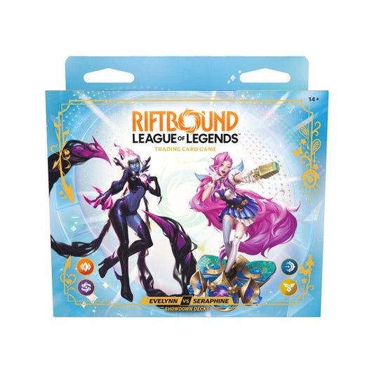 LoL Riftbound: Radiance Showdown Deck Display