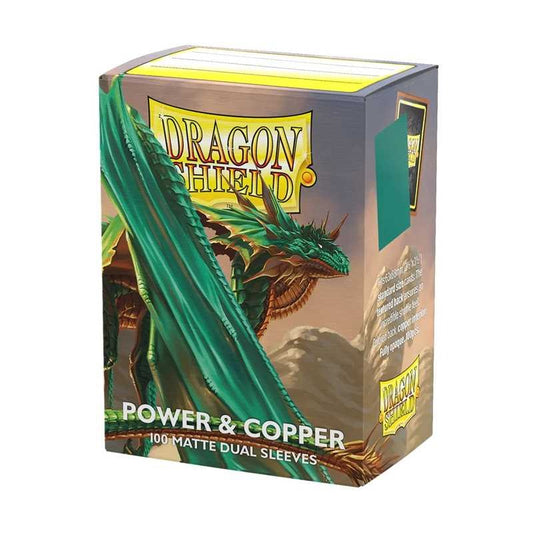 Dual Matte Power & Copper - Dragon Shield Standard