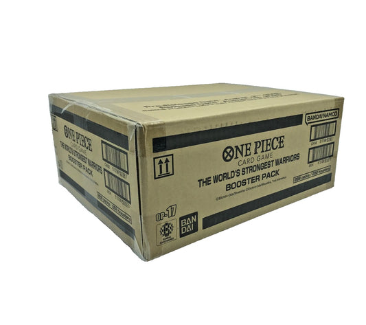 One Piece Card Game OP17 case sealed - 12 Box Inglese -The World's Strongest Warriors